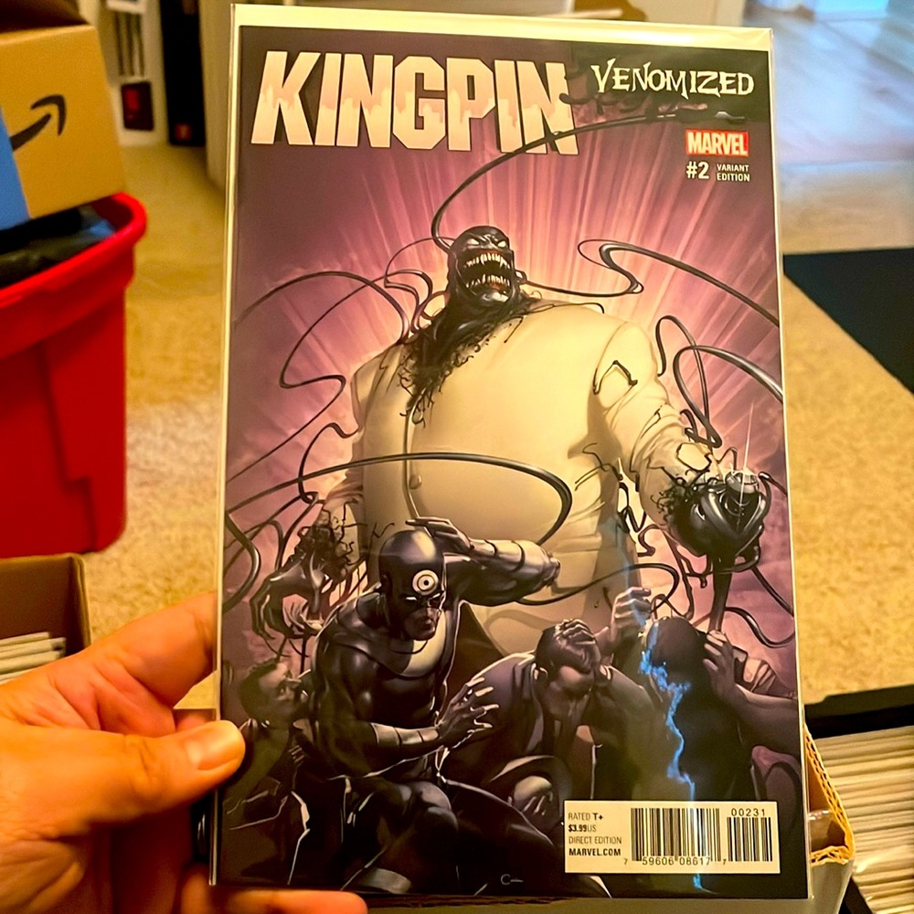 Kingpin #2 Venomized variant Clayton Crain incentive cover